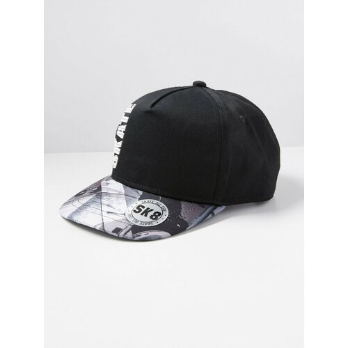 Lindex kačket - Skate Cap in Black Cene