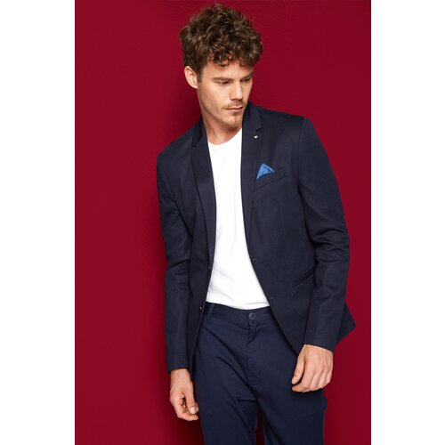 Koton Men&amp;#039;s Navy Blue Jacket Slike