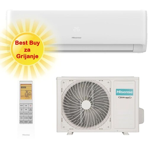 Hisense klima uređaj 5,0kW KF50XS1G - expert comfort inverter +, za prostor do 50m2, a++ energetska klasa, R-32 Cijene