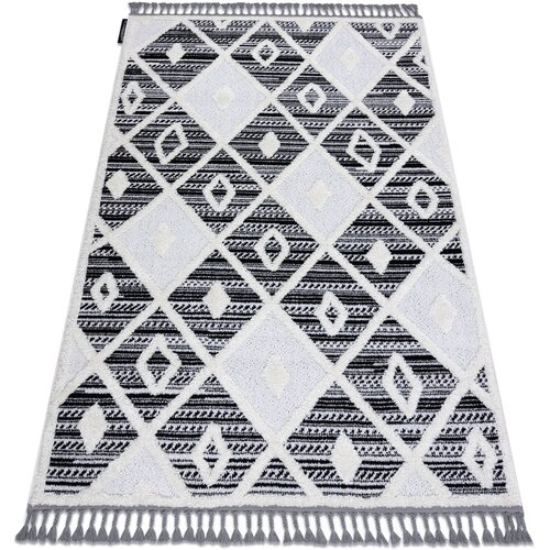 RugsX Preproge Preproga MAROC P662 Romi črna / bela 160x220 cm Črna Cene