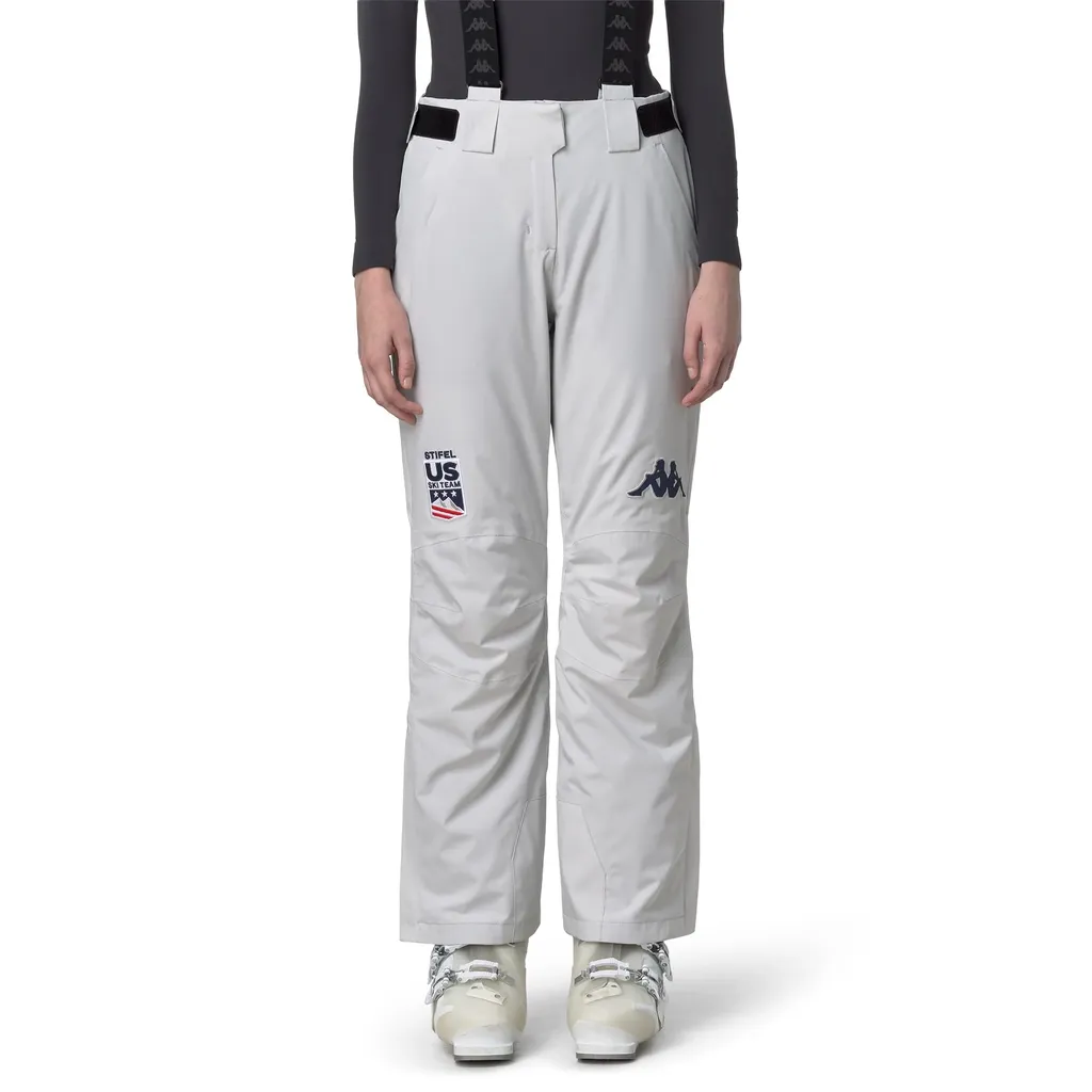 Kappa Ženske ski pantalone 8CENTO 834 US, Sive Cene