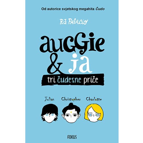 Fokus na HIT Auggie &amp;amp; Ja, R.J. Palacio Slike