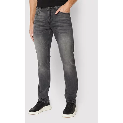 Guess Pulover Angeles M2YAN2 D4Q52 Siva Slim Fit