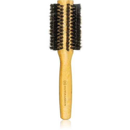 Olivia Garden Bamboo Touch okrogla krtača za lase s &amp;scaron;četinami divjega pra&amp;scaron;iča premer 30 mm Slike
