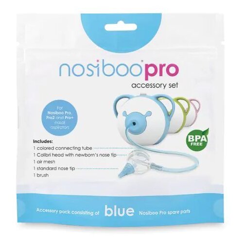 Nosiboo nadomestni del za pripomočke komplet dodatkov za aspirator blue Slike