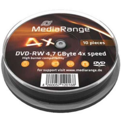 Mediarange DVD-RW 4.7GB 4X MR450 disk Slike