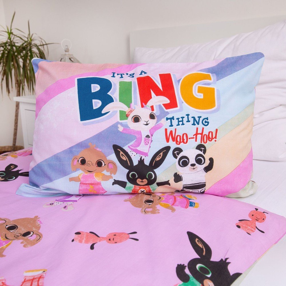 Jerry Fabrics Bombažna otro&amp;scaron;ka posteljnina za otro&amp;scaron;ko posteljico 100x135 cm Bing &amp;quot;It&amp;#039;s a thing&amp;quot; &amp;ndash; Slike