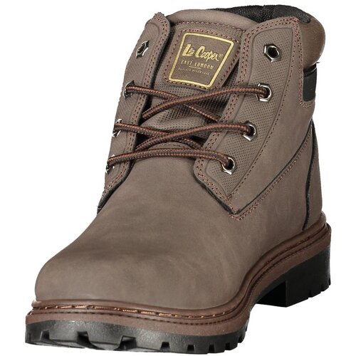 Lee Cooper mu&amp;scaron;ke gležnjače LCM629115 chukka sa smeđim detaljima tamnosmeđe Slike