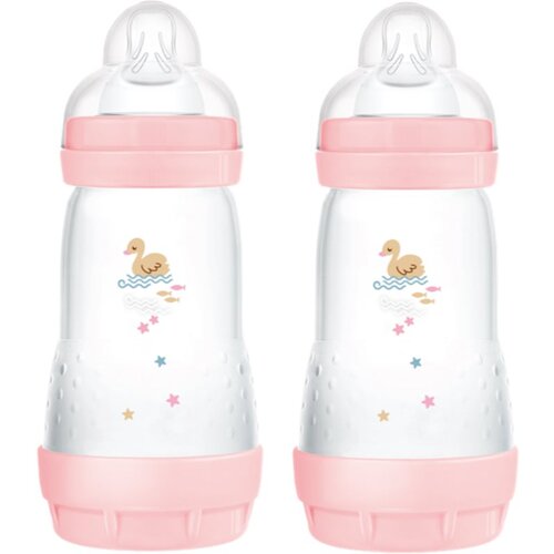 Mam Perfect Star Anti-colic Bottle antikolična steklenička 2m+ Pink 2x260 ml Cene
