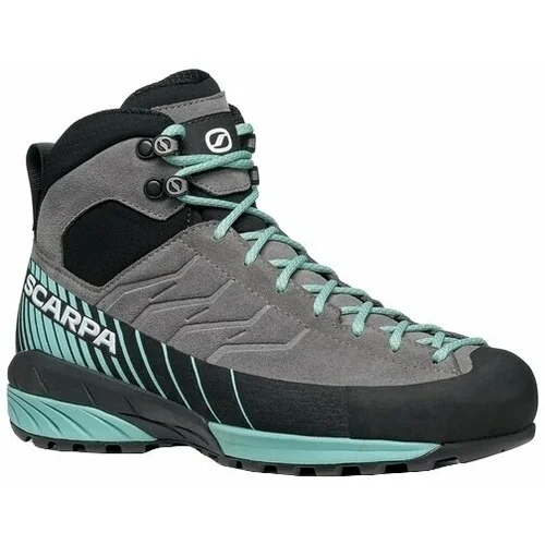 Scarpa Ženski pohodni čevlji Mescalito Mid GTX Midgray/Aqua 36,5