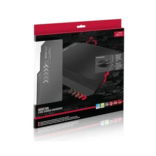  Podloga za miš SPEEDLINK INVICTUS Core Gaming, double side,nonslip, control/speed, black, SL-6262-BK