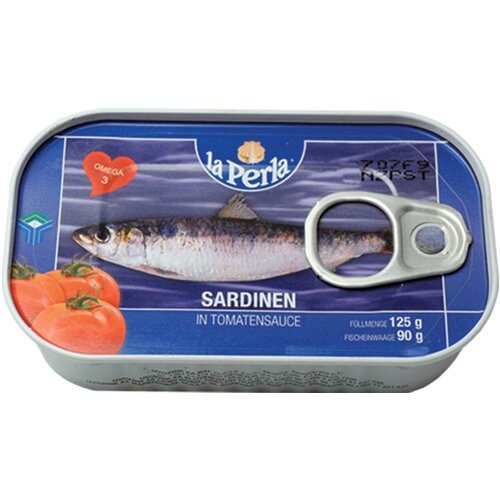 La Perla Sardine u paradajz sosu, 125g Slike