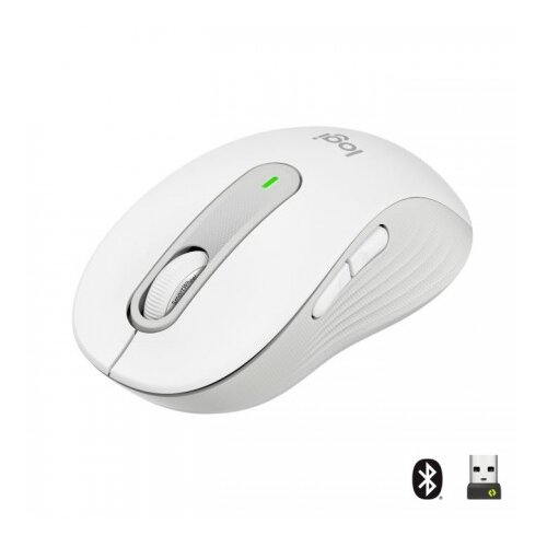 Logitech M650 Wireless Mouse Off-White Cene