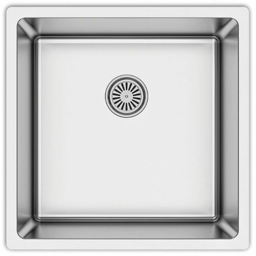 Metalac Ideal 400 Podgradna sudopera sa sifonom, Inox, fi 90, 440 x 440 mm Slike