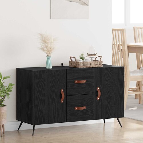  Kreveta Crni hrast 100 x 36 x 60 cm Konstruirano drvo Cijene