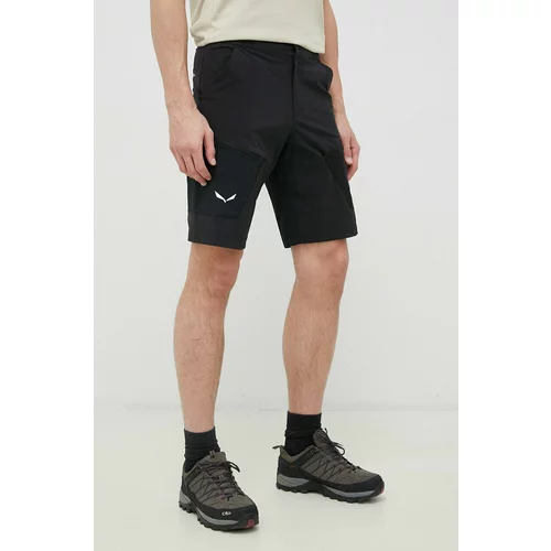 Salewa Pohodne kratke hlače Pedroc 3 črna barva