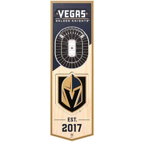 Drugo Vegas Golden Knights 3D Stadium Banner slika Cene