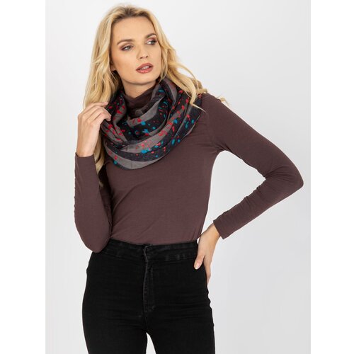 Fashion Hunters Women's gray scarf with a print Cijene
