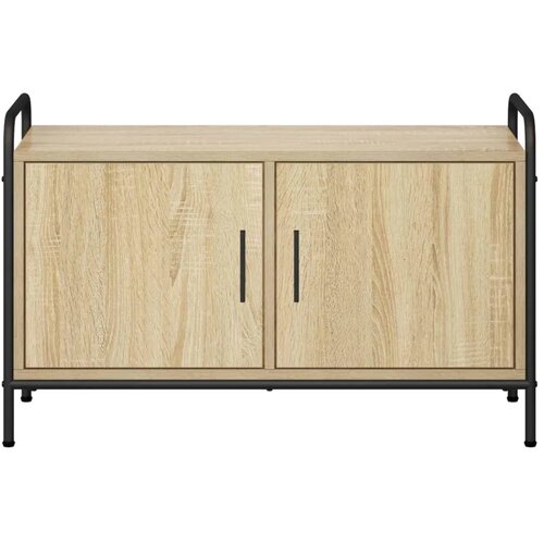  TV ormar 79 5 x 33 x 50 cm Hrast sonoma Konstruirano drvo - Hrast sonoma 79 5 x 33 x 50 cm Slike