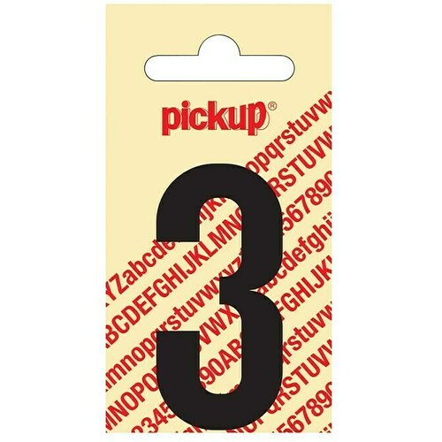 Pickup Naljepnica (Motiv: 3, Crne boje, Visina: 60 mm) Slike