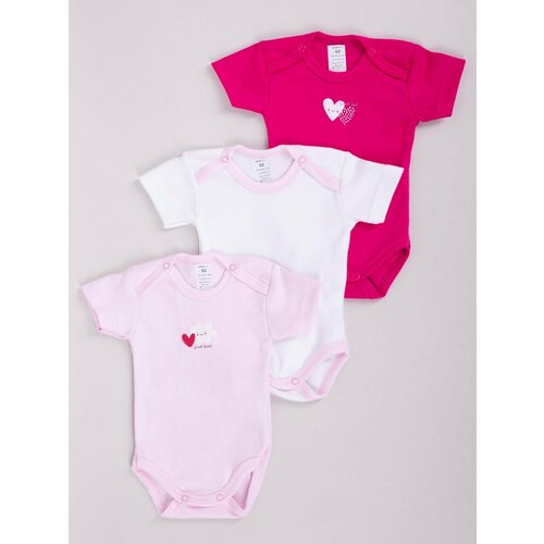 Yoclub Kids's Bodysuits With Hearts 3-Pack BOD-0503G-A23K Cene