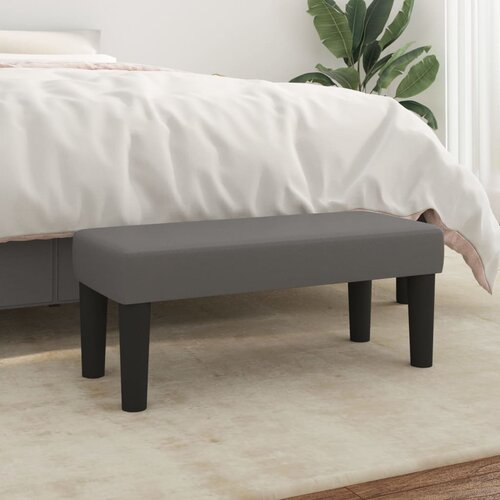 vidaXL Klop siva 70x30x30 cm umetno usnje Cene