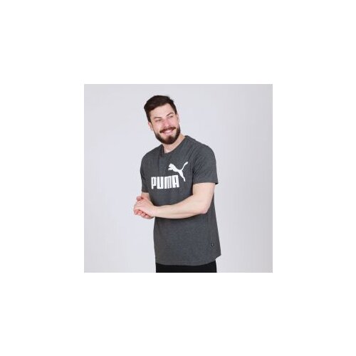 Puma MAJICA KRATAK RUKAV ESS HEATHER TEE M Slike