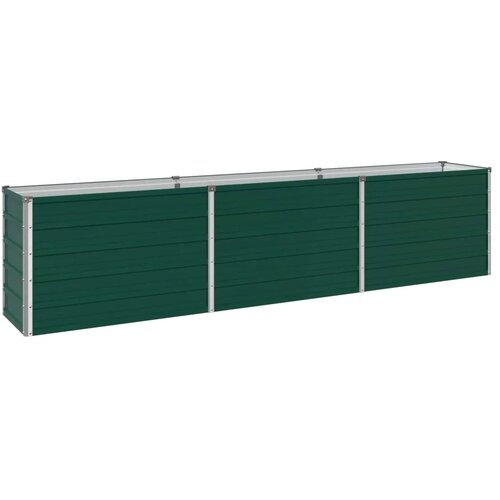  Povi&scaron;eni vrtni krevet Zelena 240 x 40 x 55 cm - 240 x 40 x 55 cm Zelena Cijene