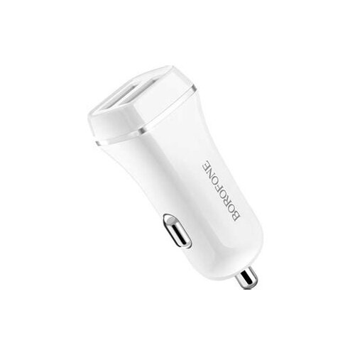  Auto punjač bijeli sa 2 USB izlaza BOROFONE BZ2 Cene