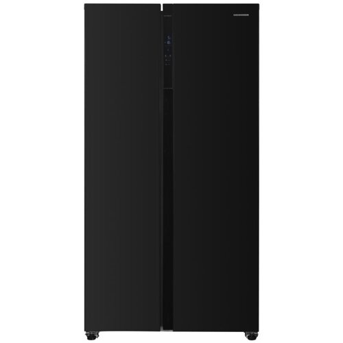 Heinner sbs frižider HSBS-H442NFBKE++ 442l/NoFrost/90x177/Inverter/crni Slike