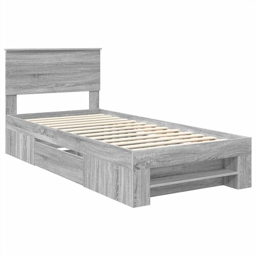  Krevetna konstrukcija Siva Sonoma 80 x 200 cm Konstruirano drvo Slike