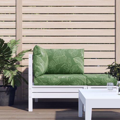vidaXL Blazina za palete 3 kosi vzorec listov oxford blago Cene