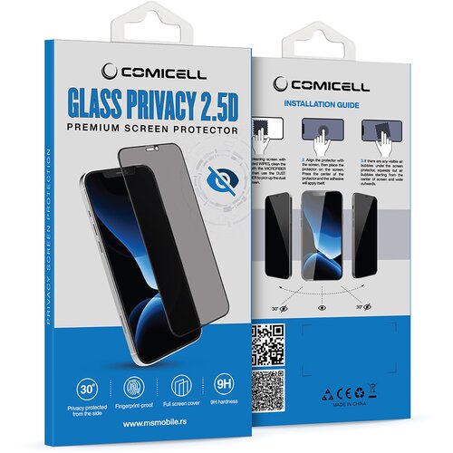  Folija za zaštitu ekrana GLASS PRIVACY 2.5D full glue za Samsung S921B Galaxy S24 5G crna Cene