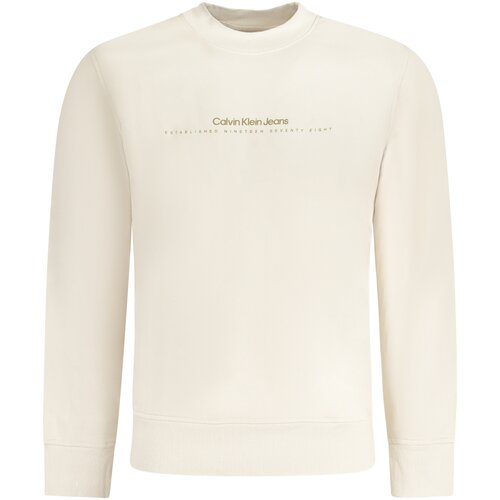 Calvin Klein SWEATSHIRT WITHOUT ZIP MEN BEIGE Slike