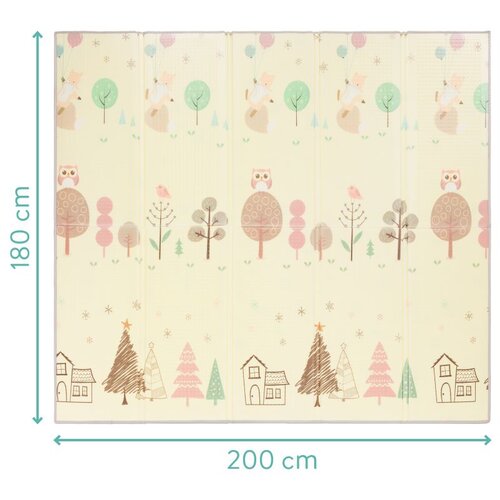 Fillikid dvostrana podloga za igru Tree, 180x200 cm Slike