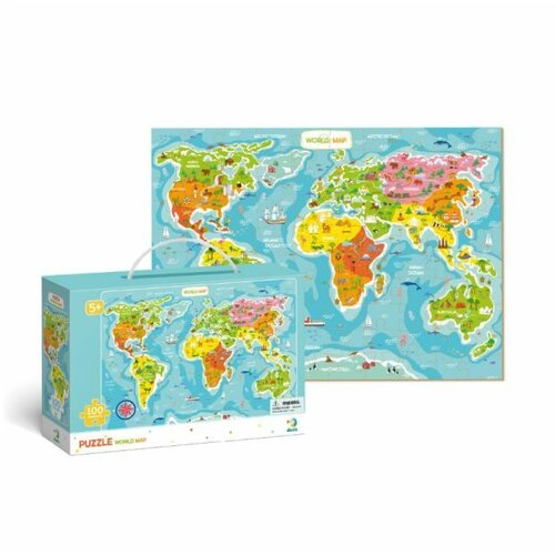Dodo Puzzle Map Of The World 104/300123 Slike
