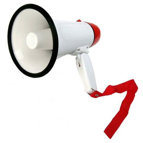 Intenso Megafon, navijački, 5 W, 115 dB - 9504001, Bijeli Cijene