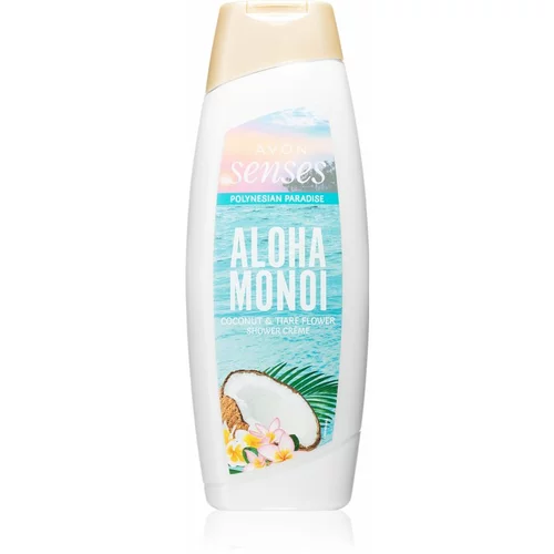 Avon Senses Aloha Monoi kremasti gel za tuširanje 500 ml