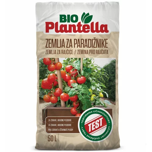 Bio plantella substrat za pridelavo zemlja za paradižnike 50L