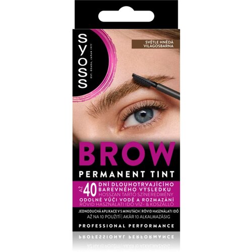 Syoss Boja za obrve - Light Brown Slike
