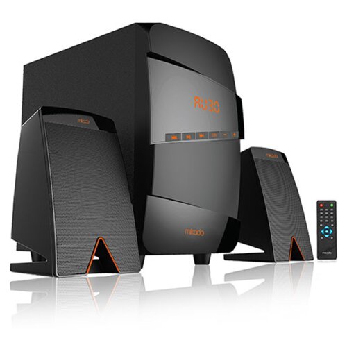 Ms Zvučnici 2.1 gaming Mikado MD-671BT 2 + 1 40W RBlack Usb + SD + Fm SupportedMultimedia Bluetooth Speaker, 22077 Cijene