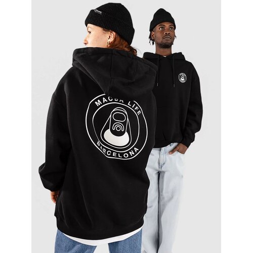 Macba Life OG Pulover s kapuco black Cene