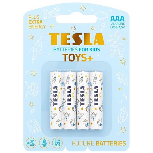 Tesla Batteries - 4 kom alkalnih AAA baterija TOYS+ 1,5V 1300 mAh Cene