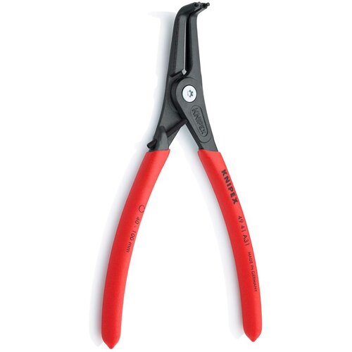 Knipex precizna kriva zeger kle&amp;scaron;ta za spolja&amp;scaron;nje sigurnosne prstenove sa graničnikom 210mm - pod 90&amp;deg; (49 41 A31) Slike