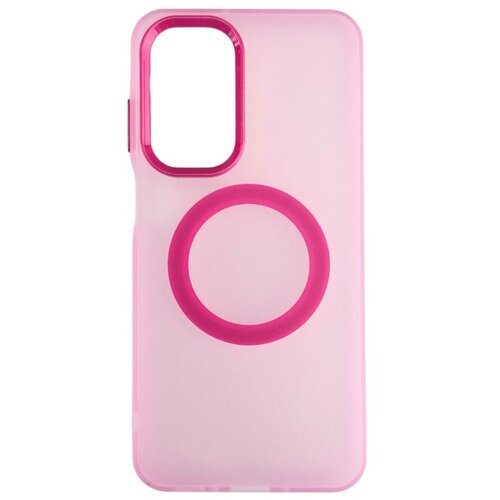 Silikonska futrola Magsafe FLURO COLOR Samsung A56 ROZE Cene