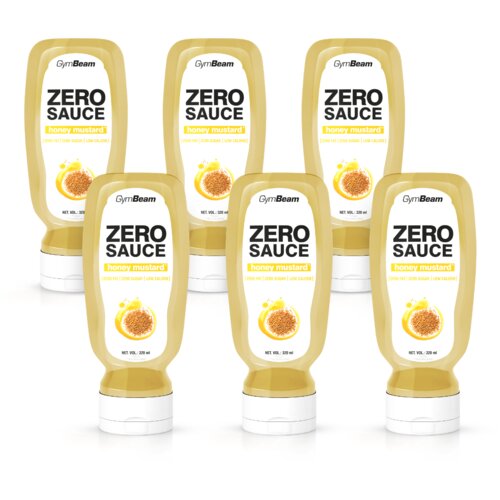 GymBeam zero sauce med senf 6 x 320 ml Cene