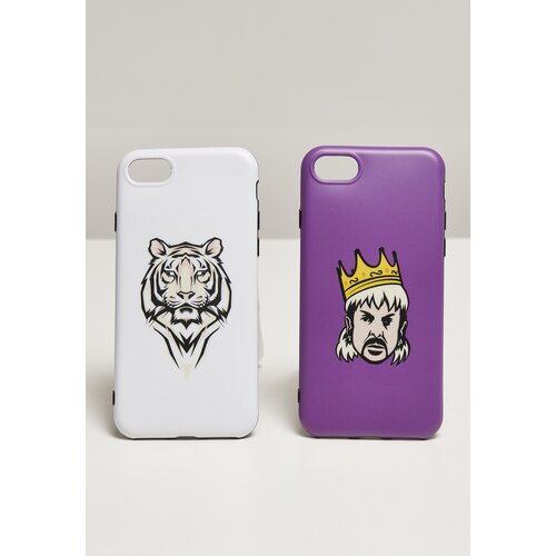 MT Accessoires Big Cats I Phone 6/7/8 Phone Case Set White/Purple Cene