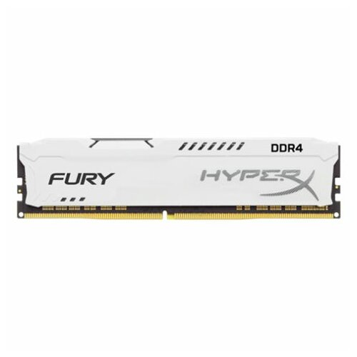 Kingston HYPERX Fury White 8GB DDR4 2400MHz CL15 - HX424C15FW2/8 ram memorija Slike