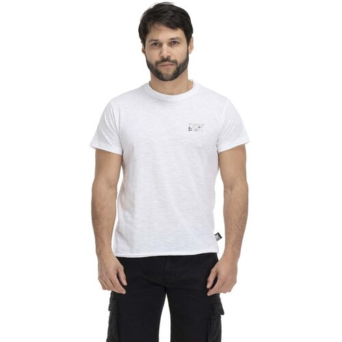 Leone 1947 Majice s kratkimi rokavi Man T-Shirt Short Sleeves Beach Bela Cene