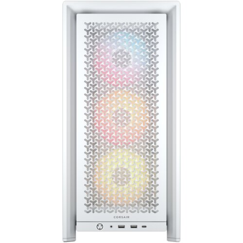 Corsair ohišje FRAME 4000D Modular, RS Mid-Tower, bela Cene